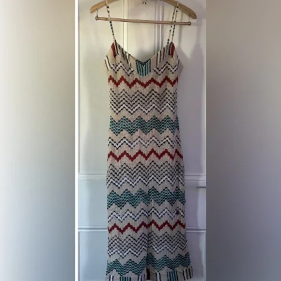 Missoni Multicolor Zigzag Midi Dress - Picture 5 of 5